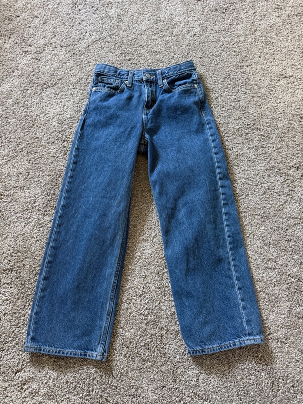 Old Navy Boys Baggy Blue Jeans